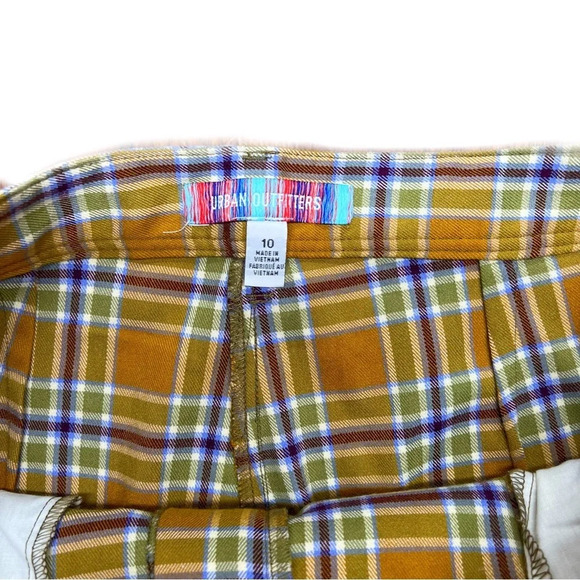 {Urban Outfitters} High Rise Loose Relaxed Bootcut Plaid Pants - Picture 7 of 8